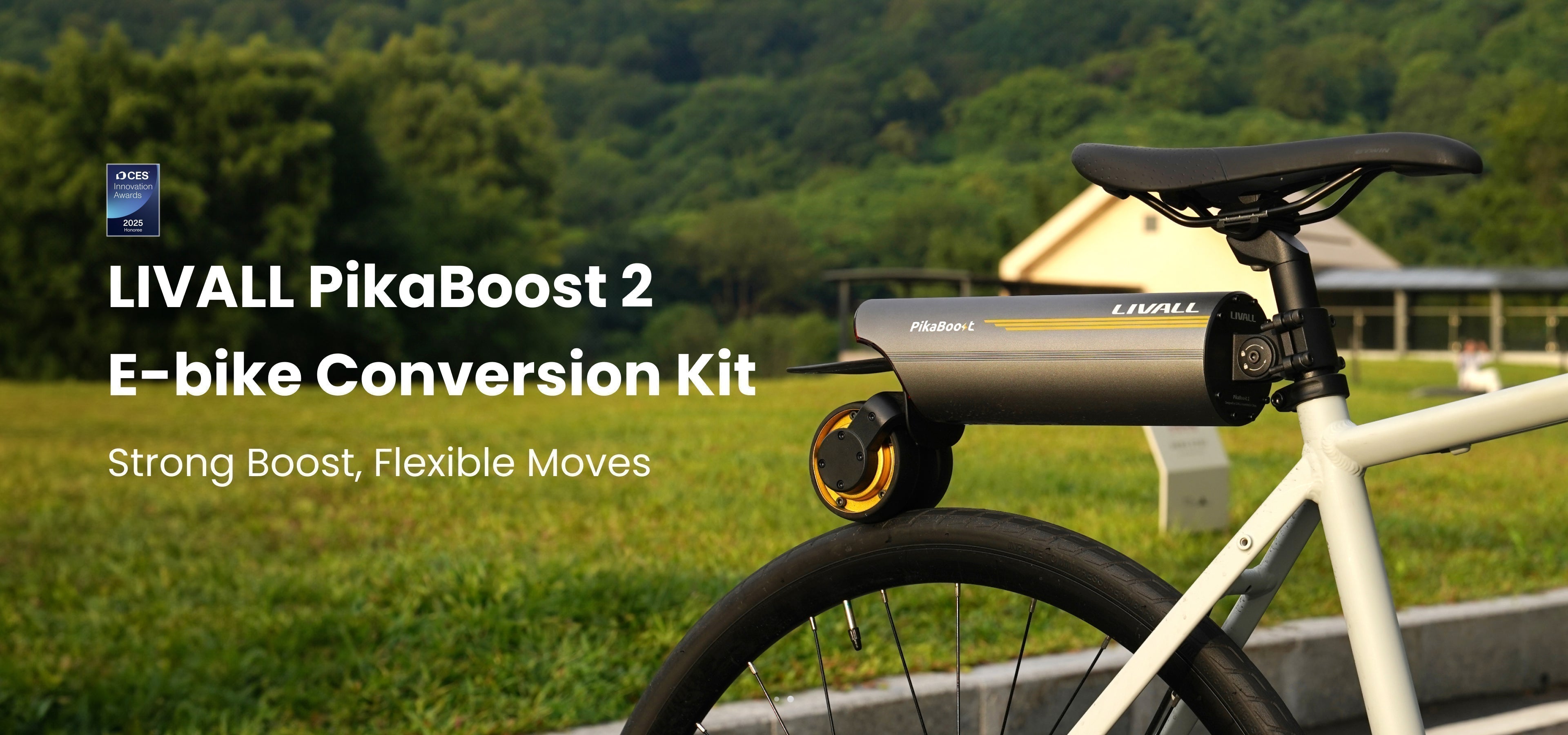 LIVALL PikaBoost 2: Turn Any Bicycle into a Powerful E-Bike