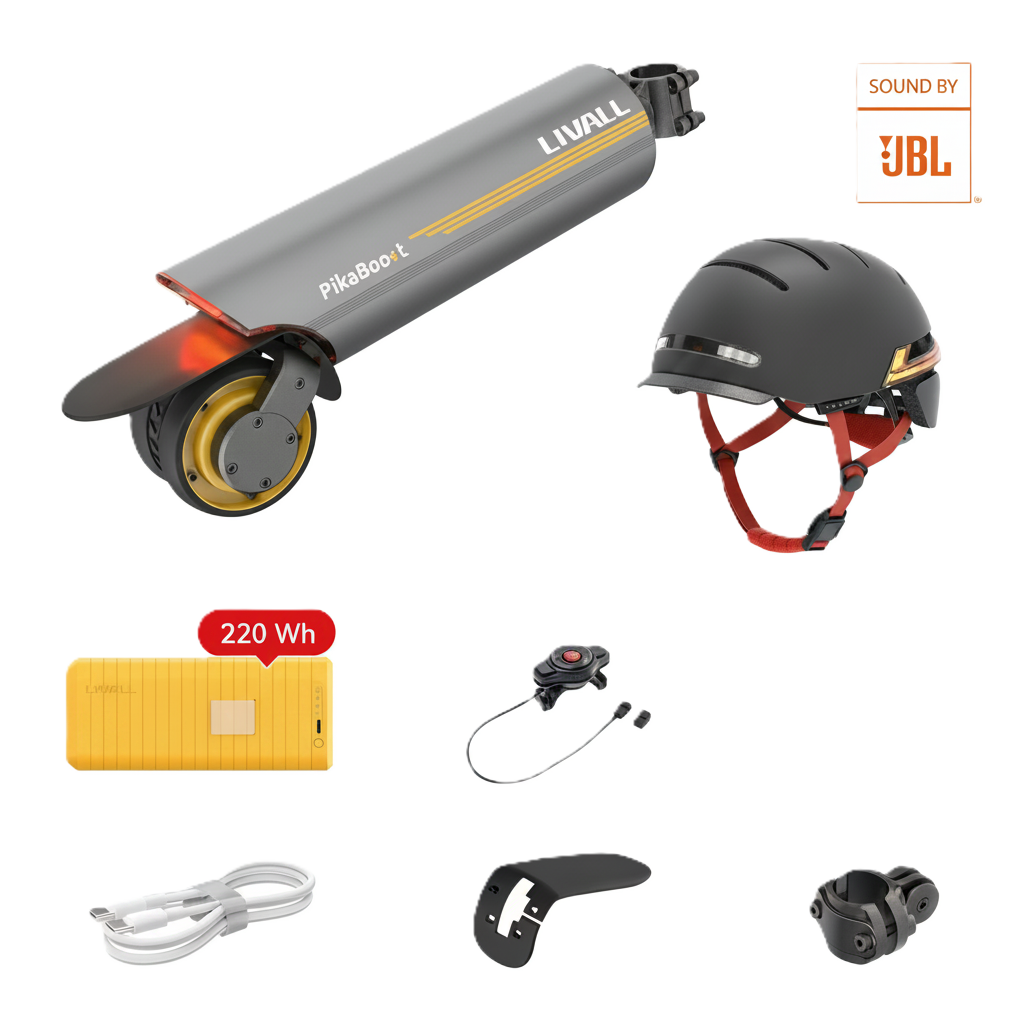 PikaBoost 2 Powerful + BH51M NSO JBL Voice Bundle | LIVALL