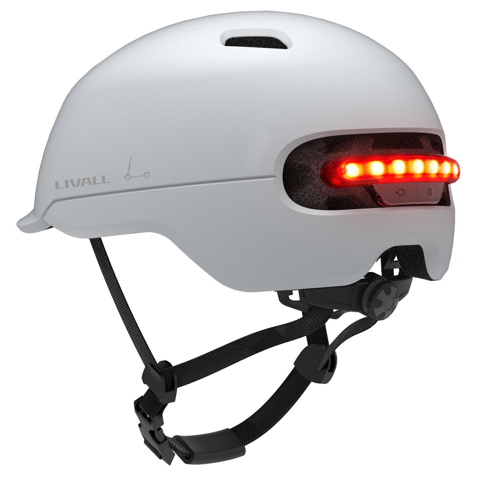 Livall C20 Led Urban Helmet White M