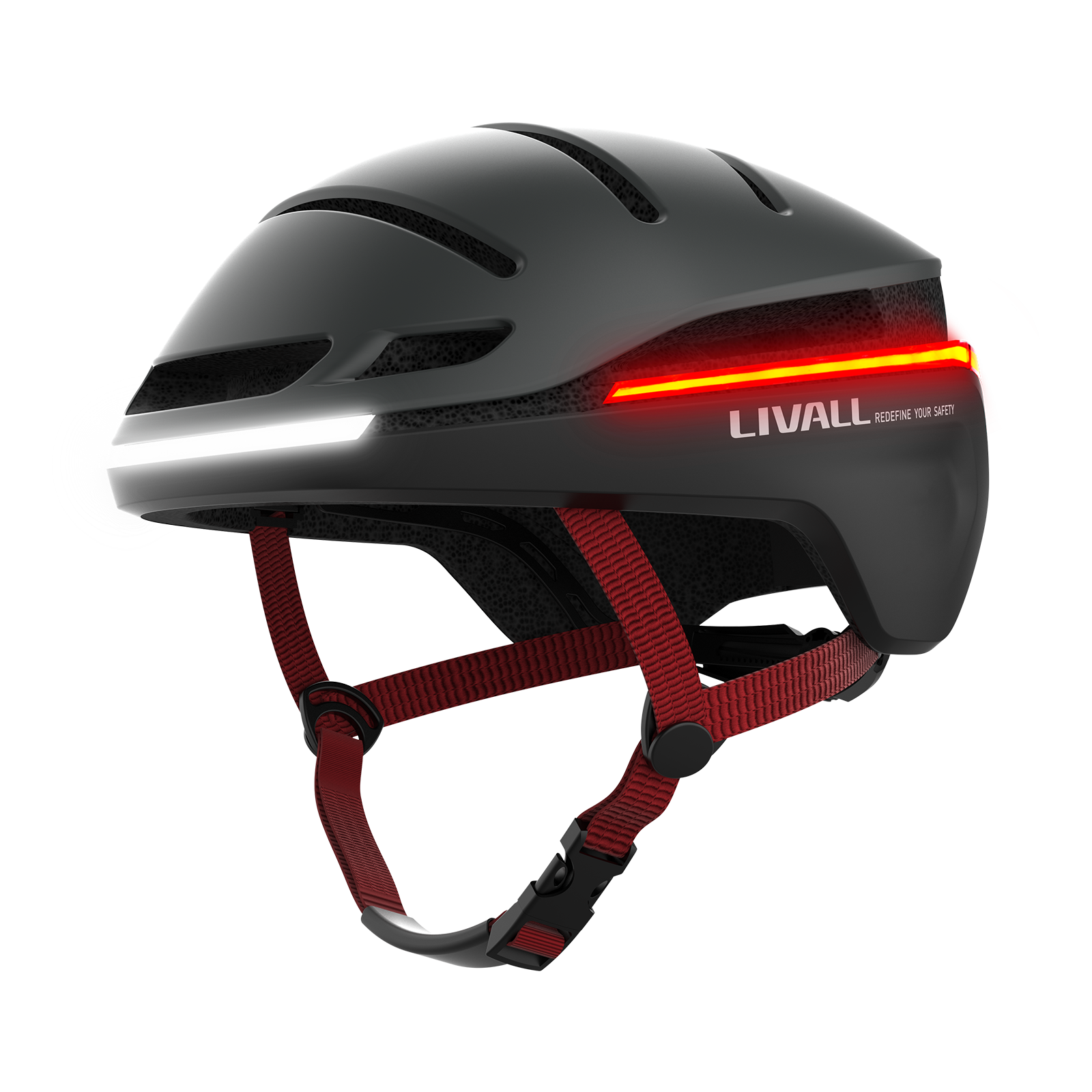 LIVALL EVO21 Smart Bike Helmet with Light, Smart Helmet with Wide-Angle Light | Turn Signals | Brake Warning Light