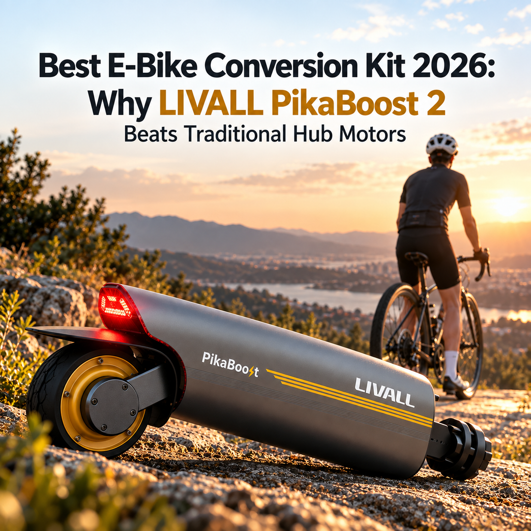 Best E-Bike Conversion Kit 2026: Why LIVALL PikaBoost 2 Beats Traditional Hub Motors