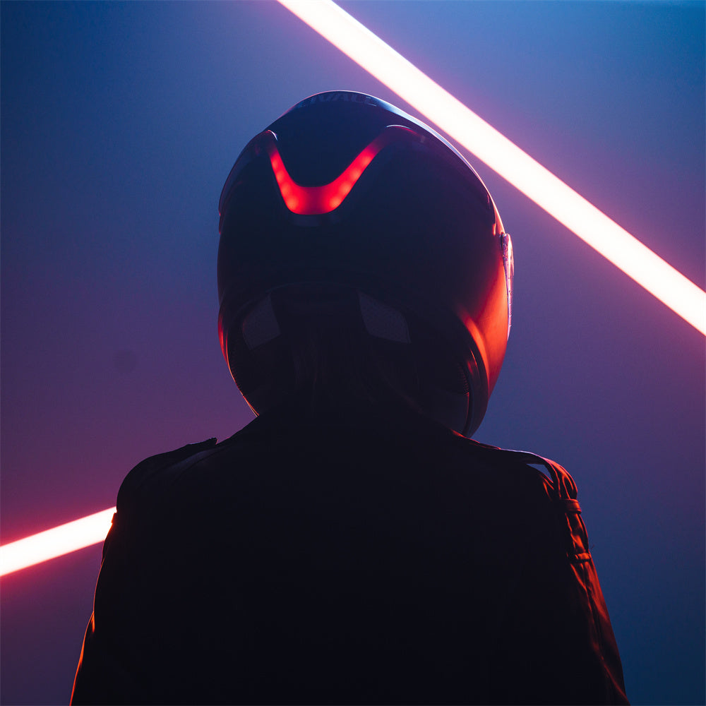 This is the  coolest motorcycle helmets with bluetooth