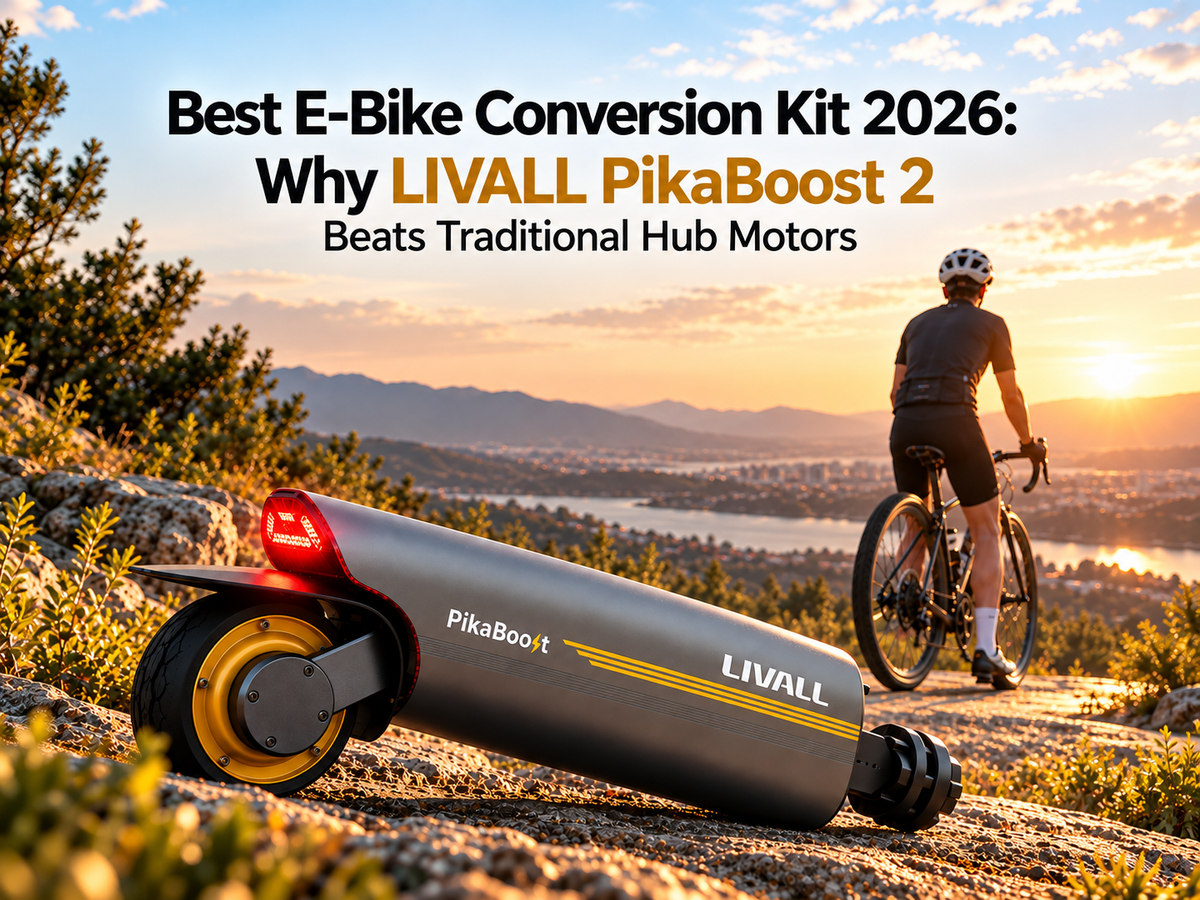 Best E-Bike Conversion Kit 2026: Why LIVALL PikaBoost 2 Beats Traditional Hub Motors