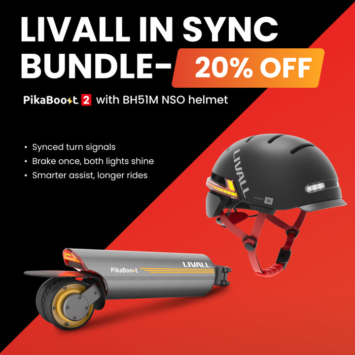 LIVALL PikaBoost 2 E-bike Conversion Kit--Strong Boost, Flexible Moves