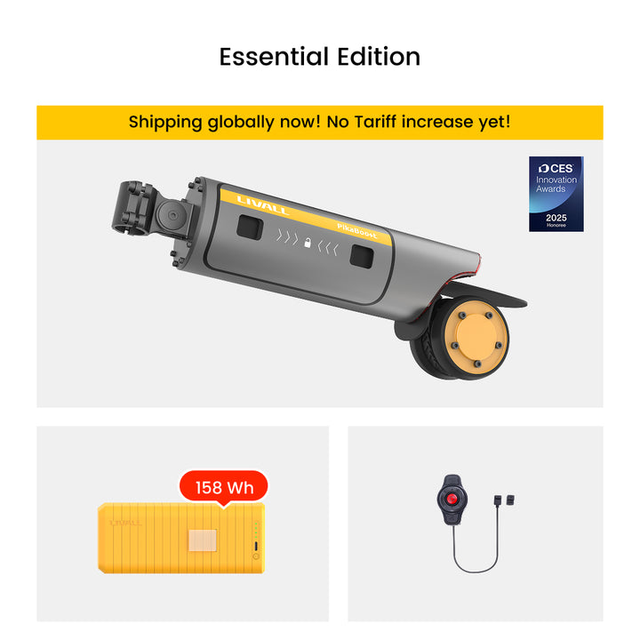 LIVALL PikaBoost 2 E-bike Conversion Kit—Strong Boost, Flexible Moves