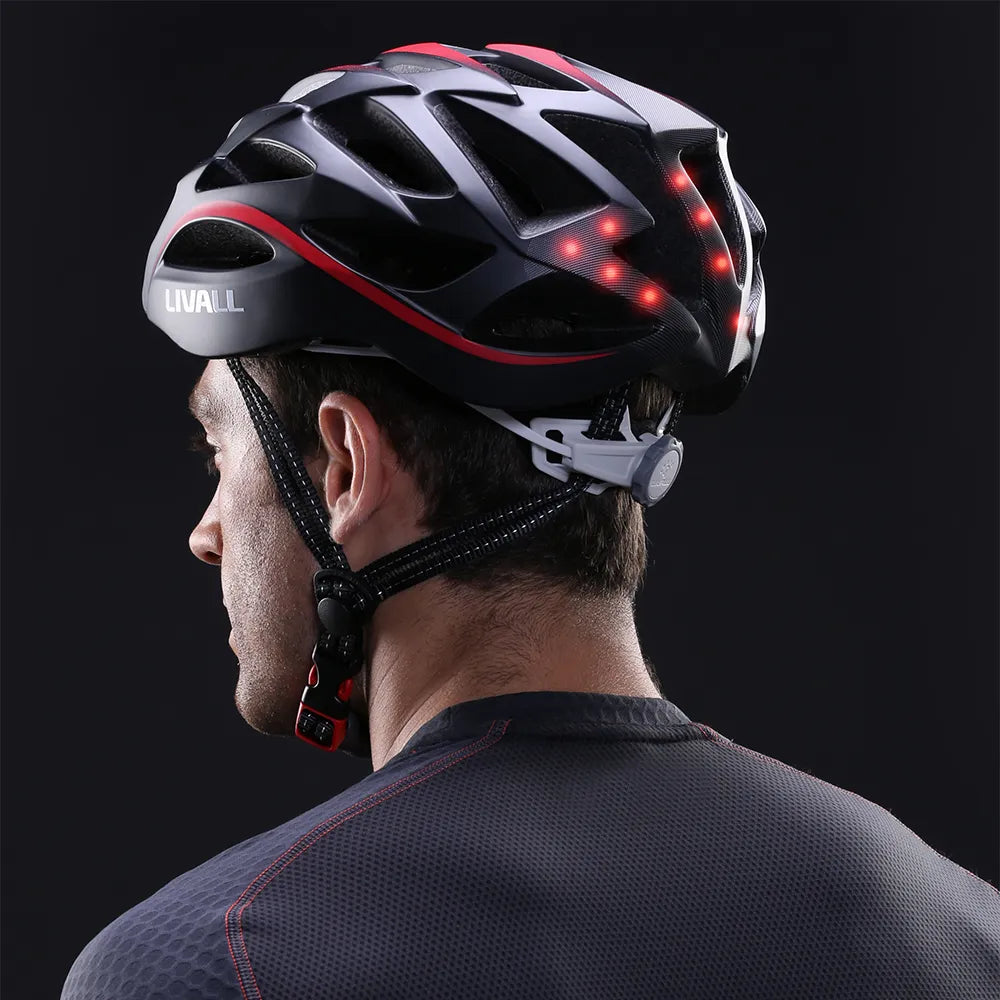 BH62 NEO Smart Helmet — Voice-Control Ready Black&Red / 21.65-24.01 in (55-61 cm)