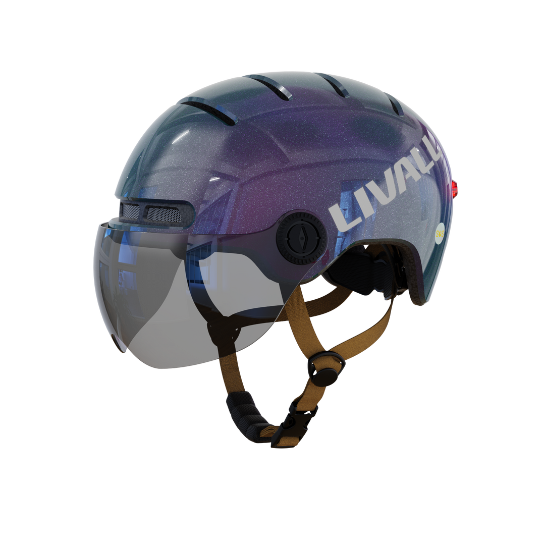 bike helmet with visor or not LIVALL L23 Cycling Smart Helmet with Removable Visor – LIVALL RIDING