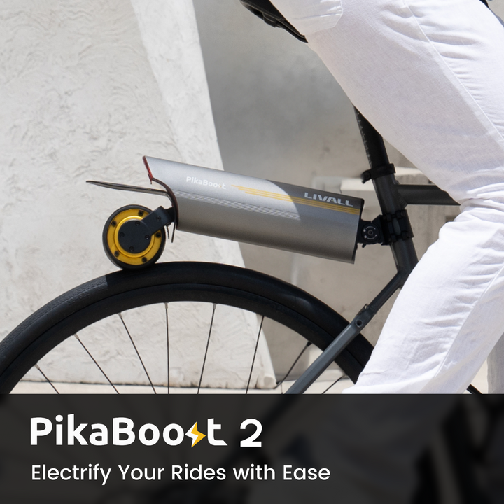 LIVALL PikaBoost 2 E-bike Conversion Kit—Strong Boost, Flexible Moves