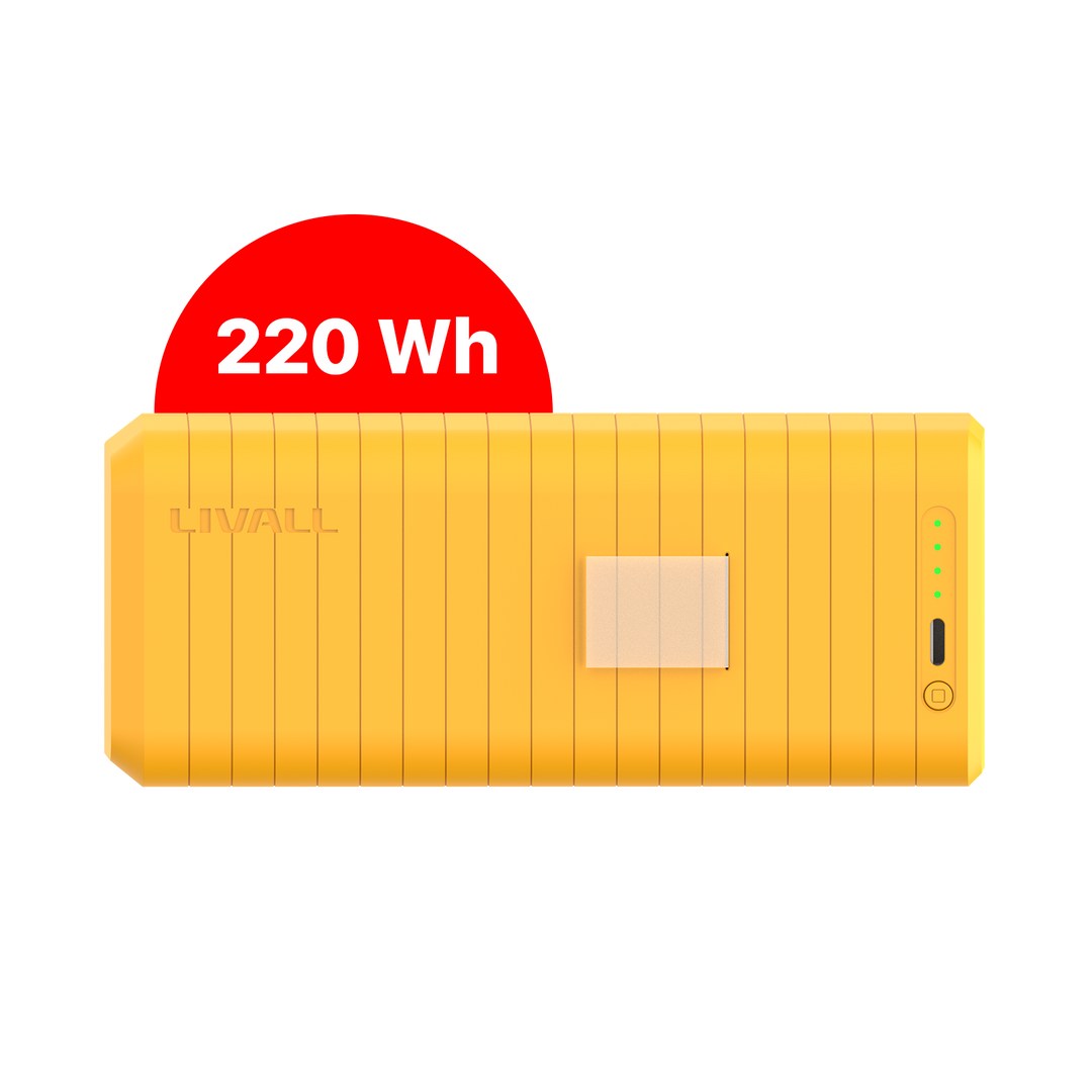 Swappable Battery For LIVALL PikaBoost 2