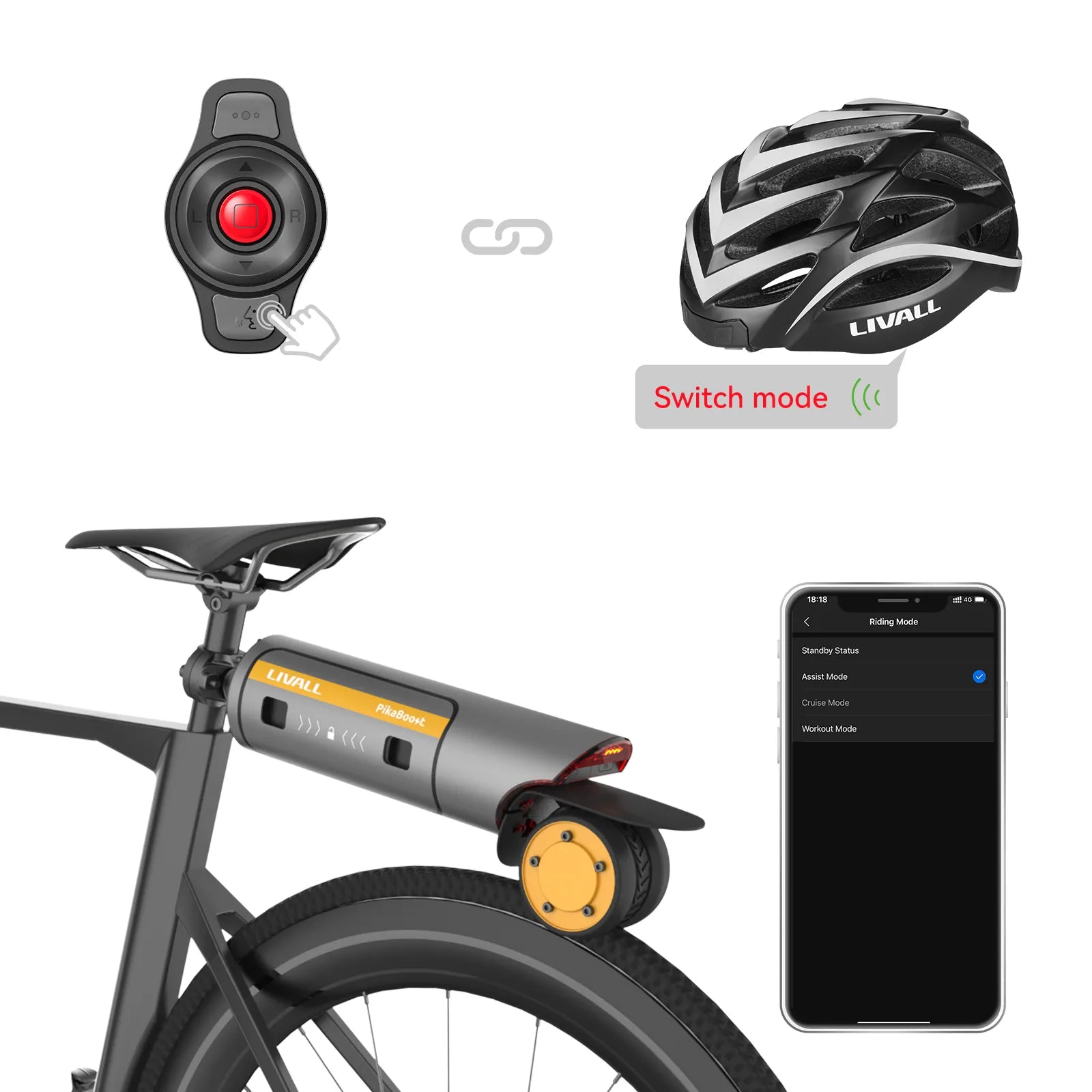 自転車本体 LIVALL PikaBoost 2 Model L4P01 PikaBoost 2 Powerful + BH62 Neo Bundle | LIVALL Weekly Picks