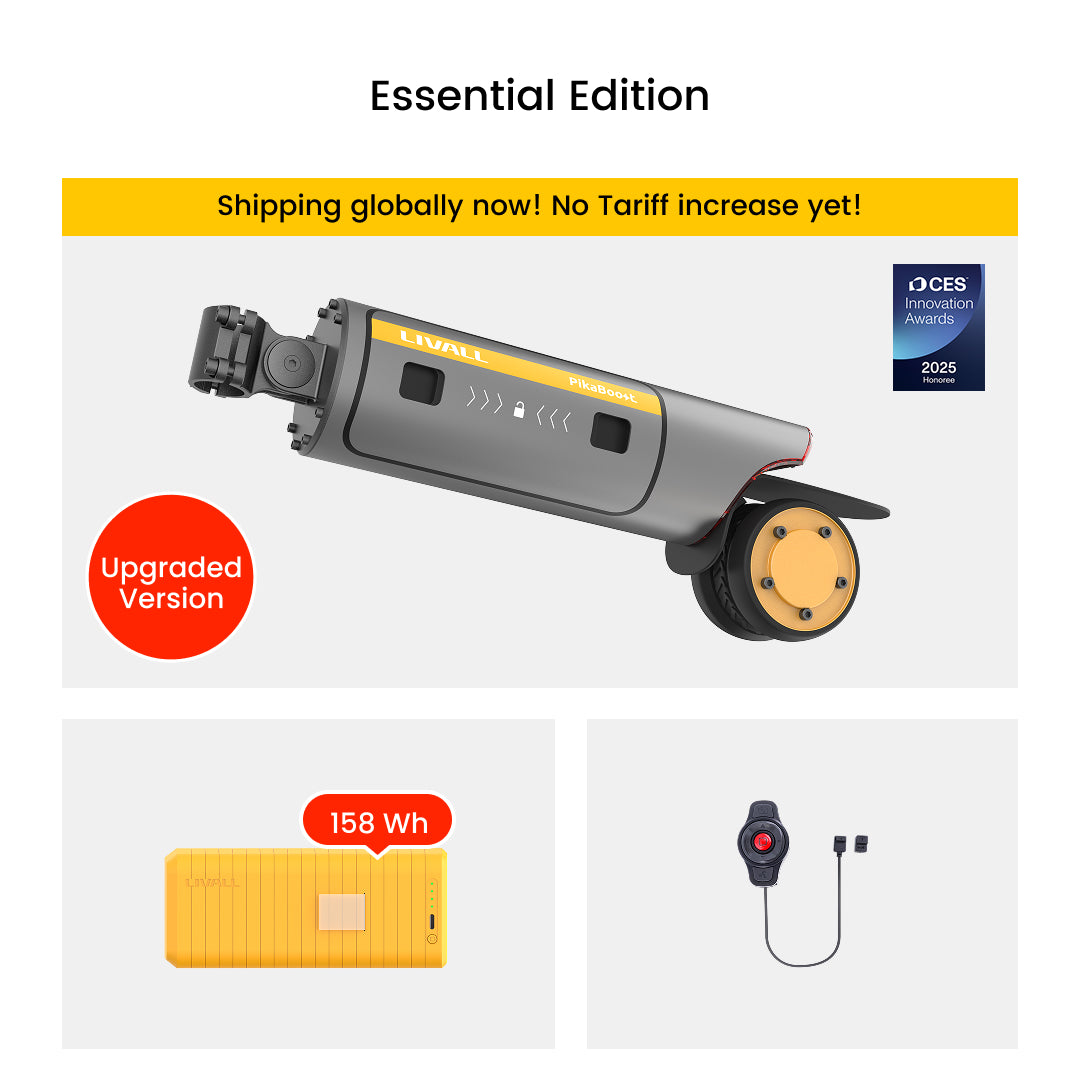 LIVALL PikaBoost 2 E-bike Conversion Kit—Strong Boost, Flexible Moves