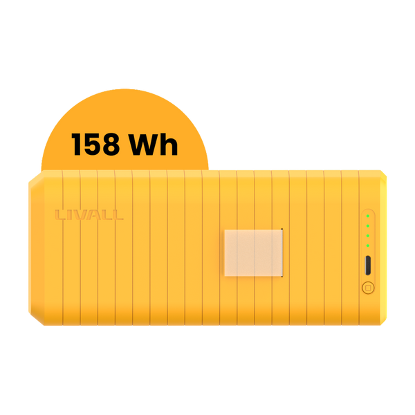 Swappable Battery For LIVALL PikaBoost 2