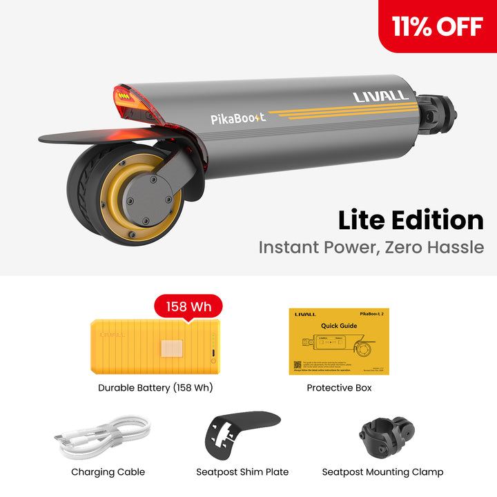 LIVALL PikaBoost 2 eBike Conversion Kit