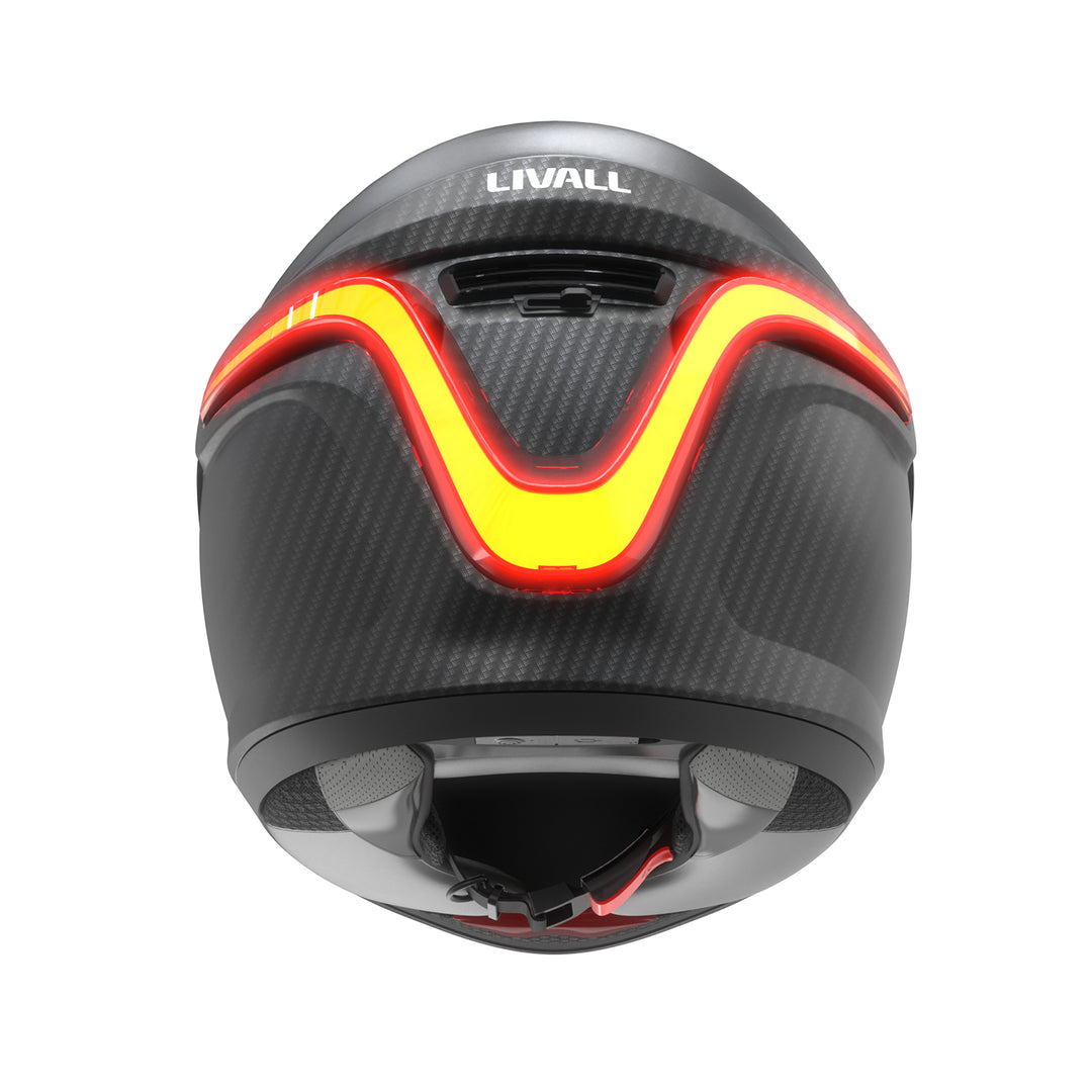 LIVALL mc1 pro carbon fiber motorcycle smart helmet 