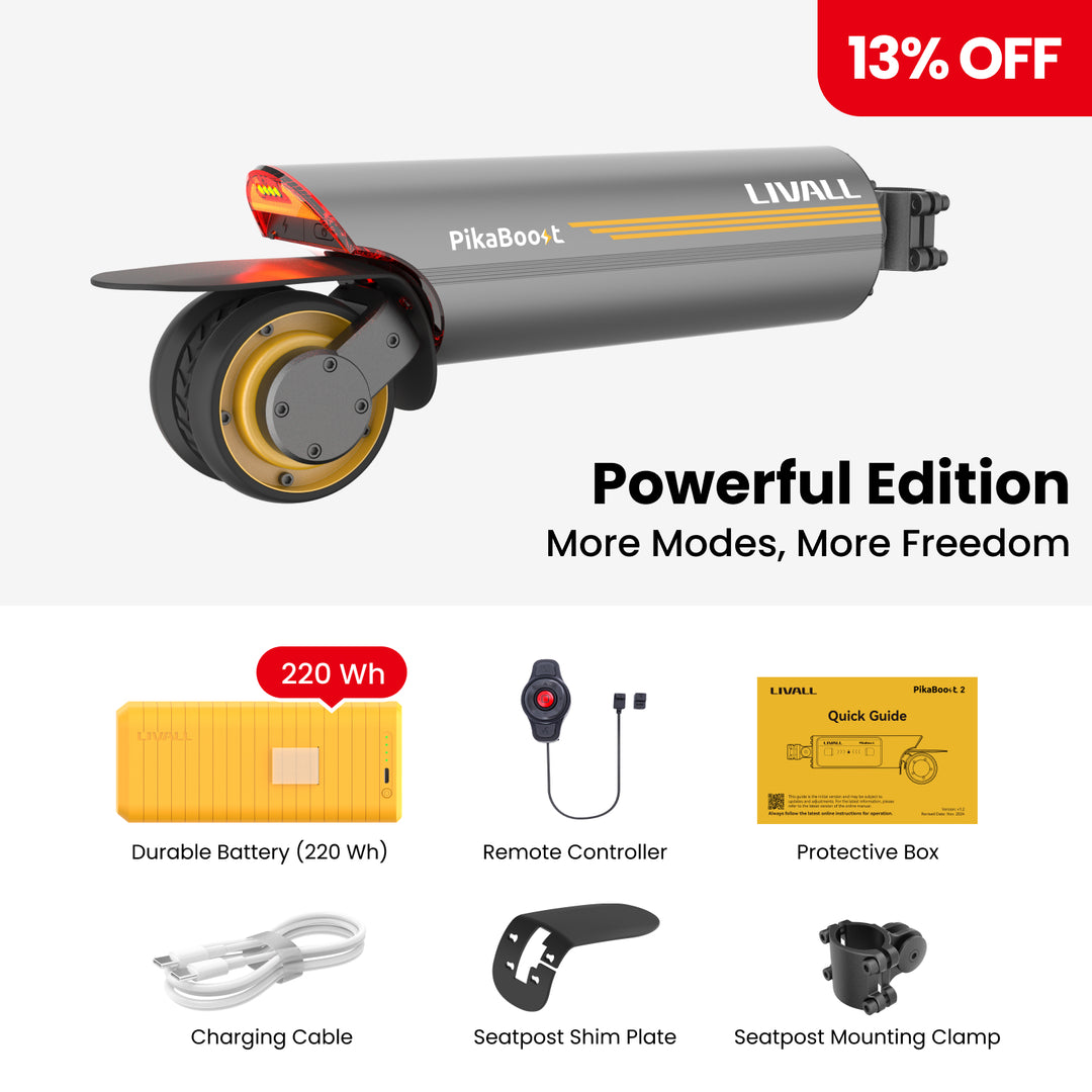 LIVALL PikaBoost 2 eBike Conversion Kit