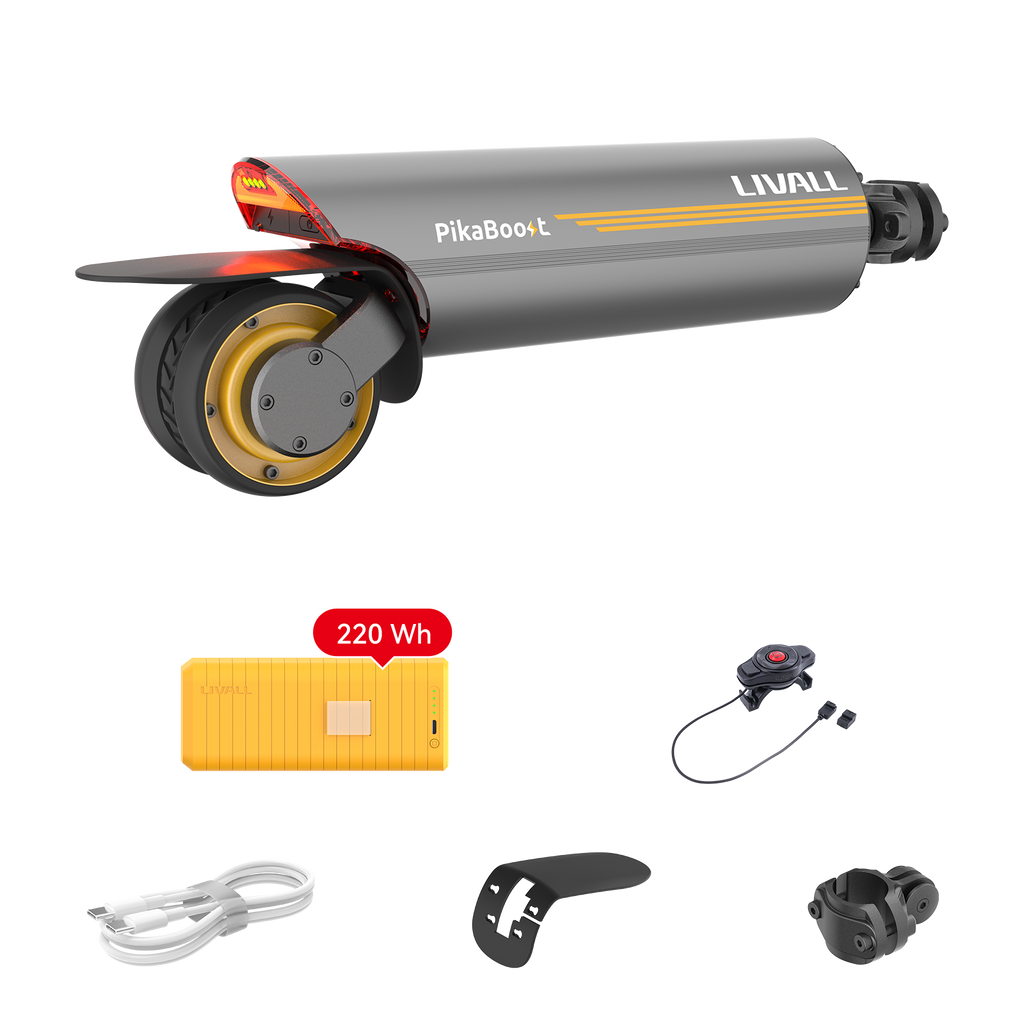 PikaBoost2　バッテリー2個付き　実走行なし LIVALL Ebike Conversion Kit Powerful PikaBoost 2 – LIVALL RIDING