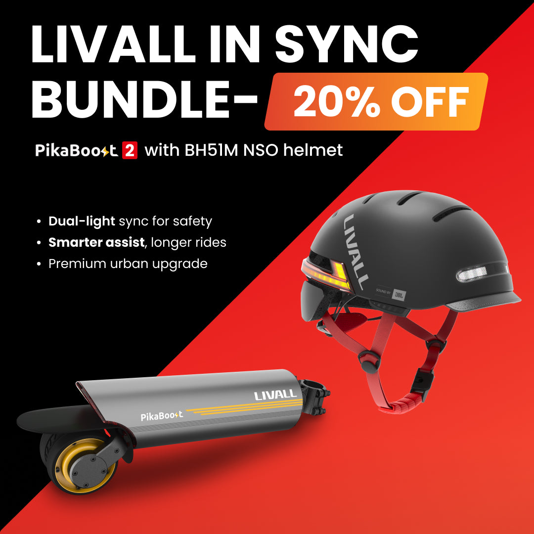 LIVALL PikaBoost 2 E-bike Conversion Kit--Strong Boost, Flexible Moves