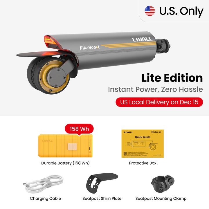 LIVALL PikaBoost 2 eBike Conversion Kit