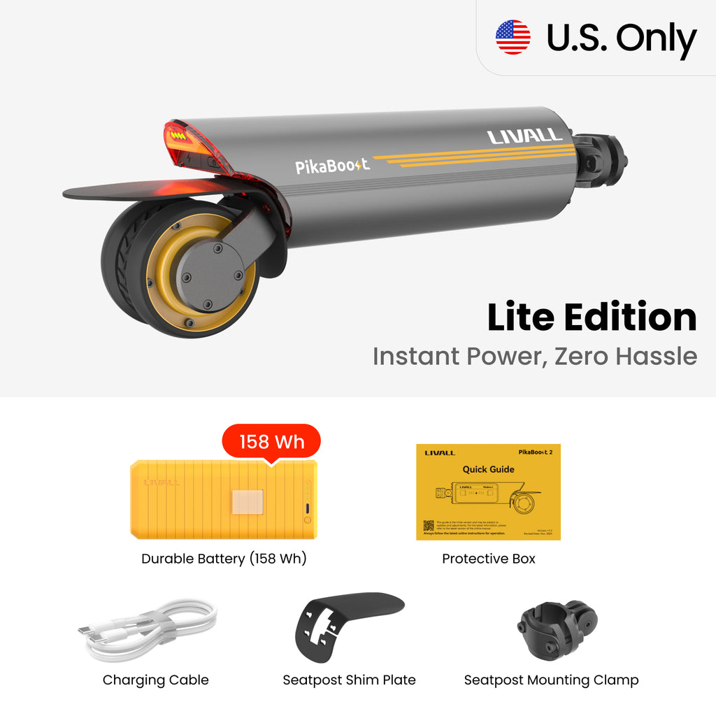 LIVALL PikaBoost 2 eBike Conversion Kit – LIVALL RIDING