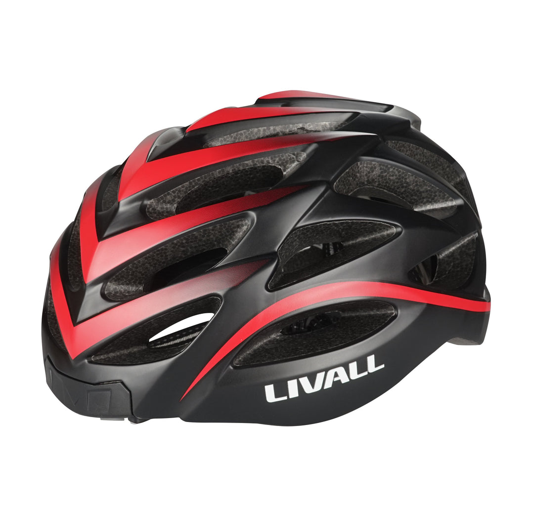 fahrradhelm livall bh62 BH62 NEO Smart Helmet — Voice-Control Ready Black&Red / 21.65-24.01 in (55-61 cm)