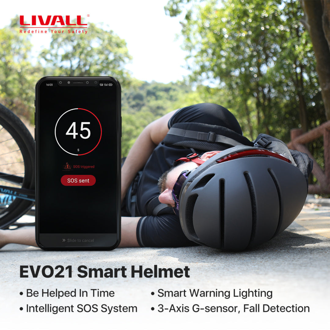 Original Livall EVO21 Smart MTB Bike Light Helm Für Männer Frauen Fahrrad Radfah Original Livall EVO21 Smart MTB Bike Light Helm Für Männer Frauen Fahrrad Radfah