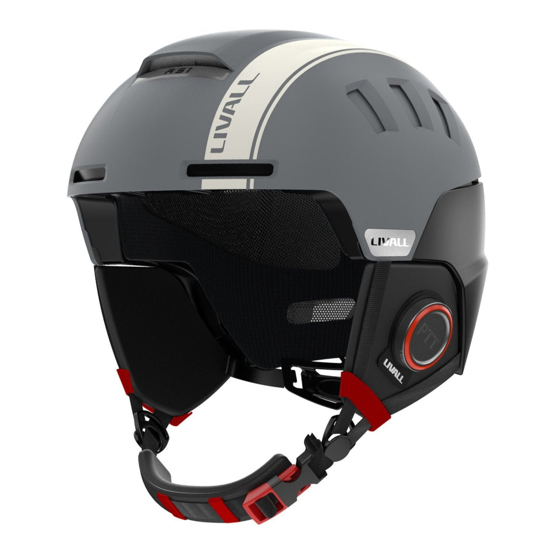 bluetooth snowboarding helmets Alta Ski Helmet Headphones MZ04 delivers immersive Dome MIPS Helmet - Black